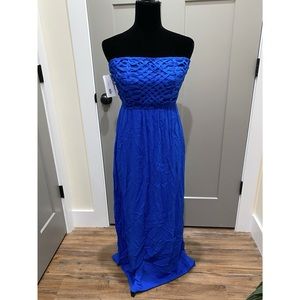 West 36th Blue Maxi Dress